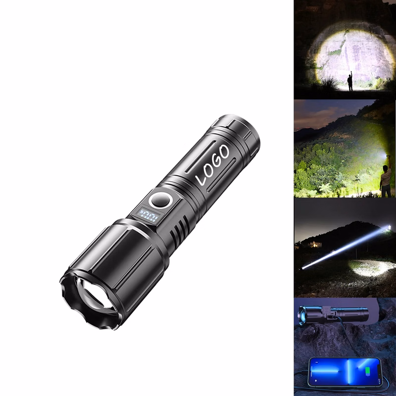 LED Flashlight Waterproof USB-C Powered Rechargeable