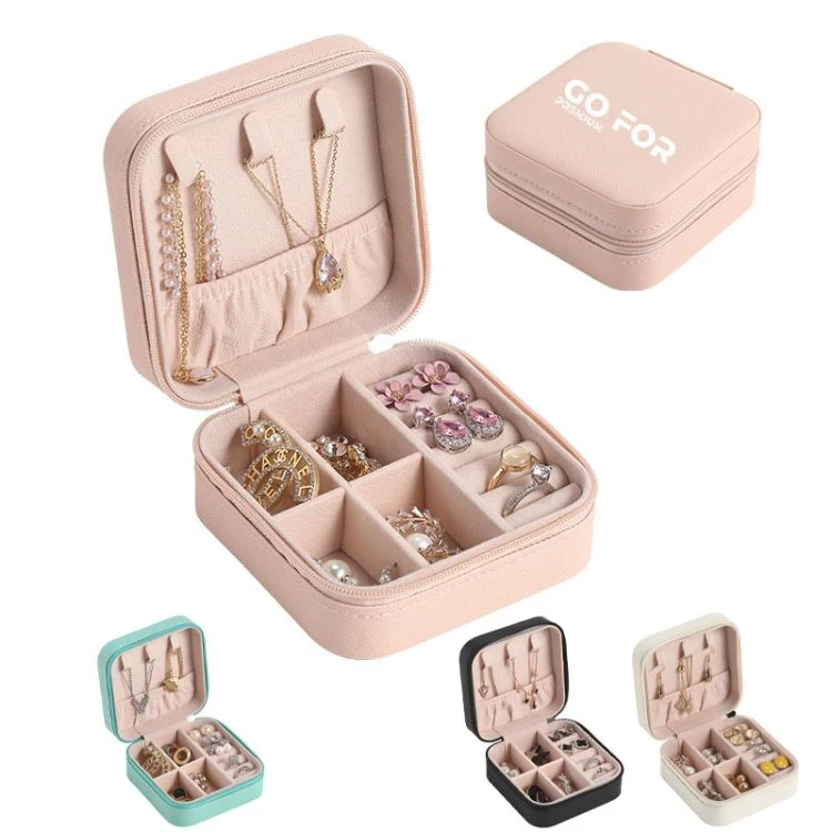 PU Leather Jewelry Storage Box Organizer 1