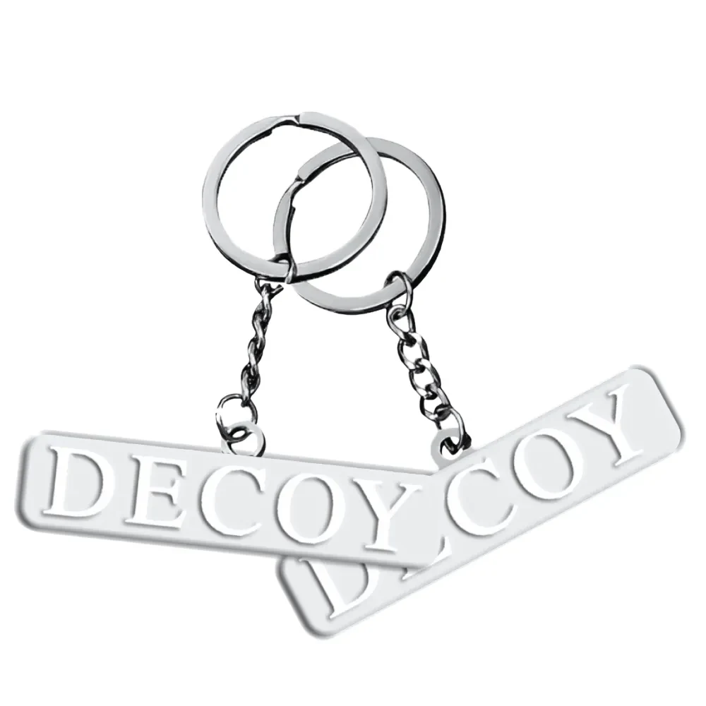 Stainless Steel Molded Keychain 1