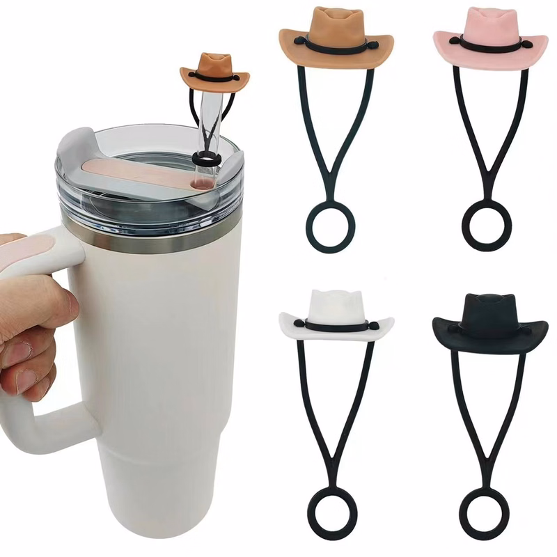 Silicone Cowboy Hat Straw Covers Cap