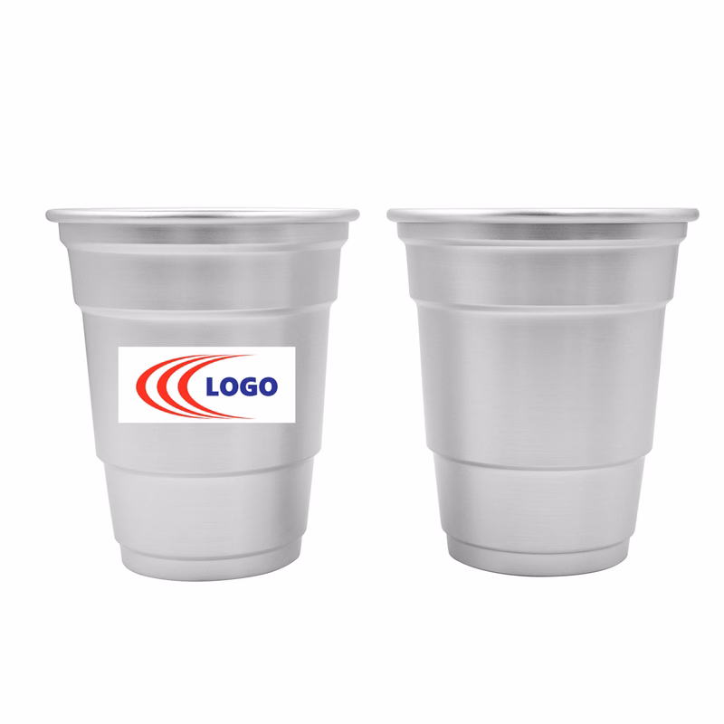 15oz Stadium Aluminum Cup MOQ 10pcs