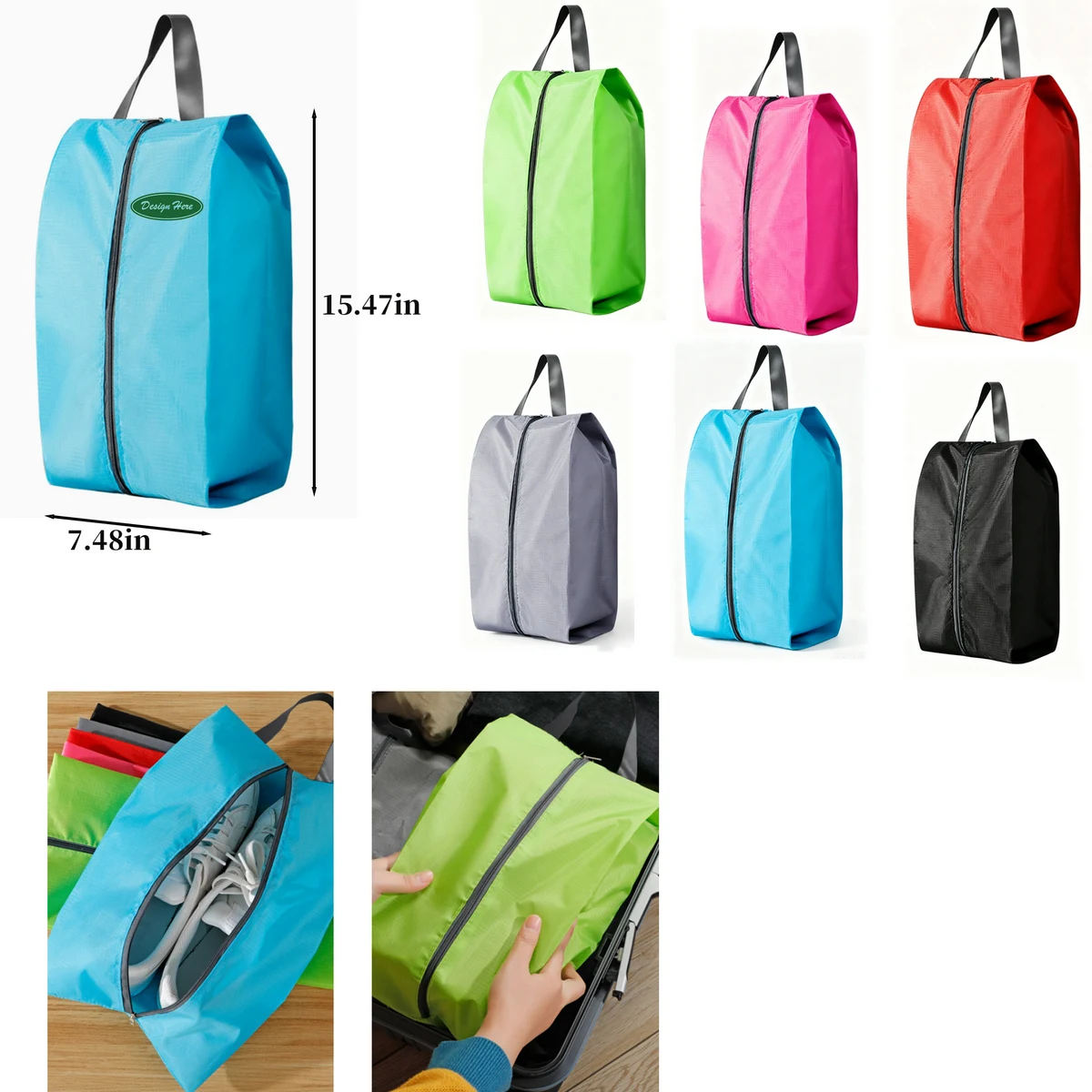 Portable Dustproof Shoe Storage Bag 1