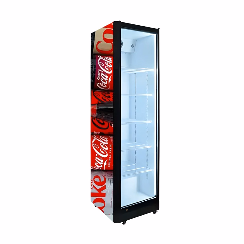 410L Glass Front Refrigerator