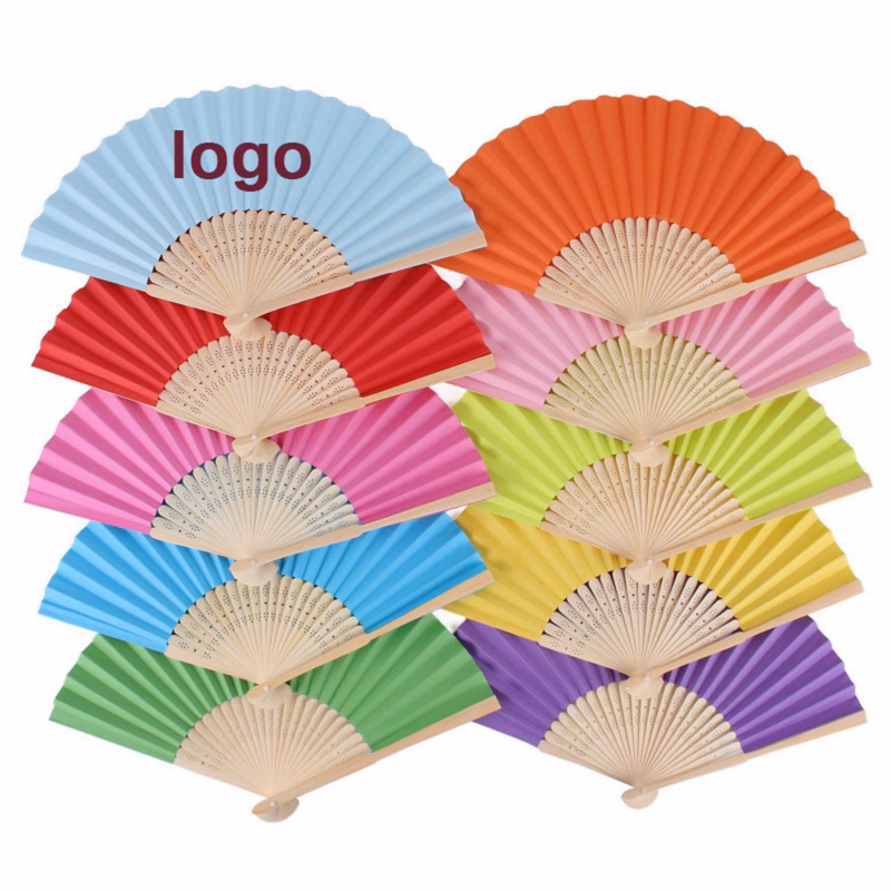 Natural Bamboo Folding Cooling Fan