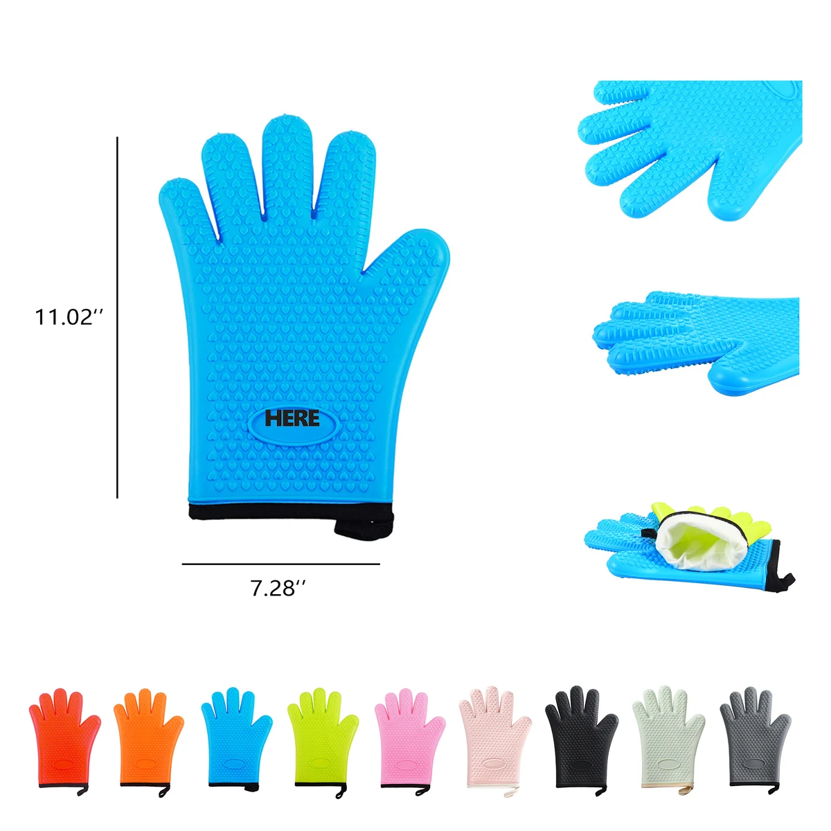 Silicone Microwave Grilling Glove MOQ 50 1