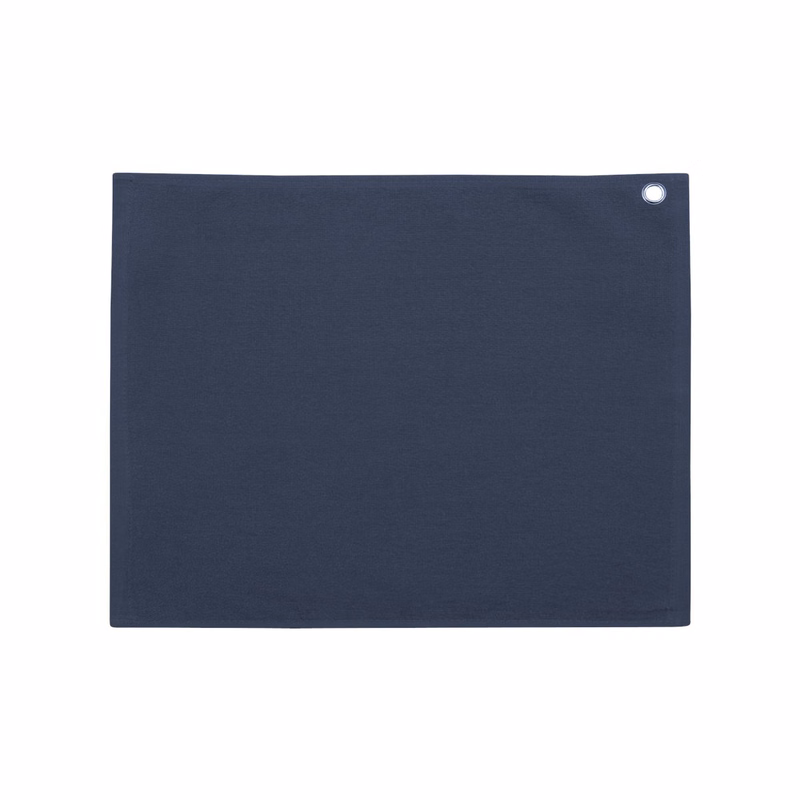 Velour Hemmed Towel with Grommet & Hook - C1518GH