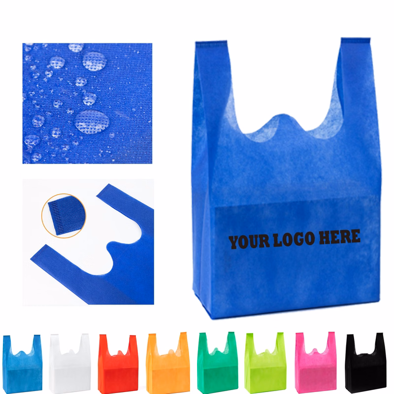 MOQ100 One-Piece Design Non-Woven Tote Bags