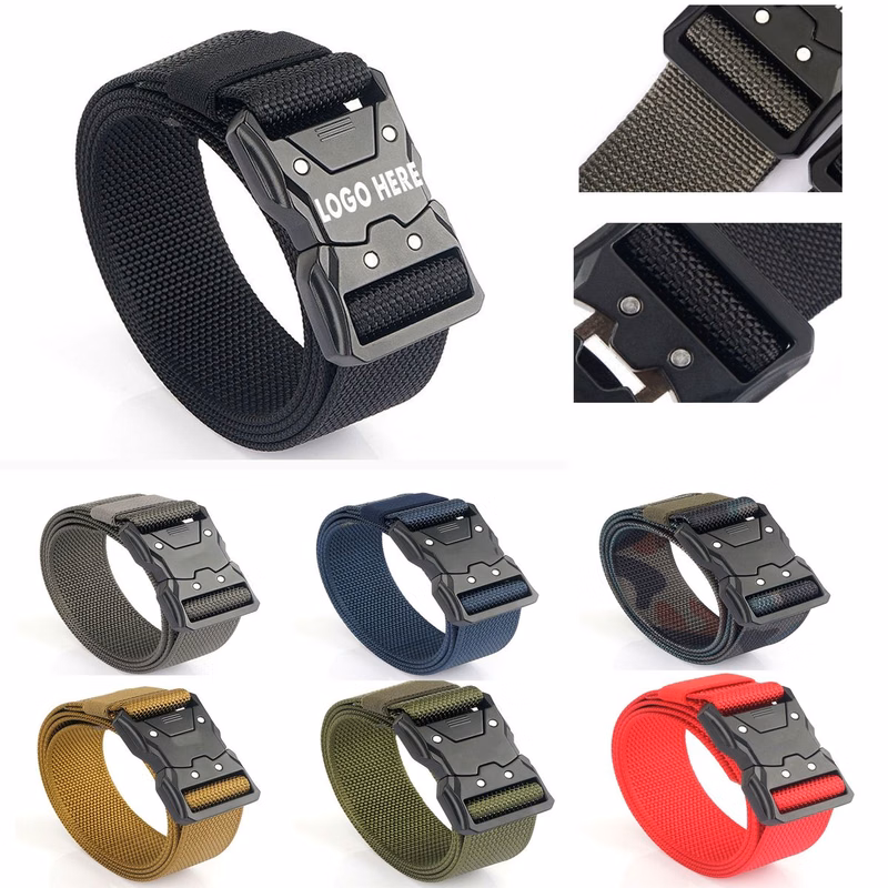 Breathable Nylon Tactical Belt for Outdoor & Daily Use
