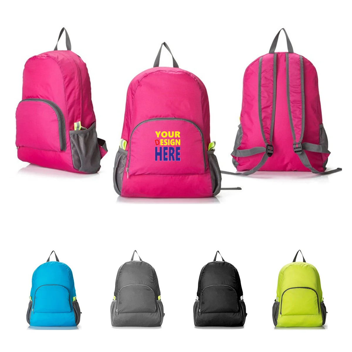 Versatile Travel-Friendly Folding Backpack 1