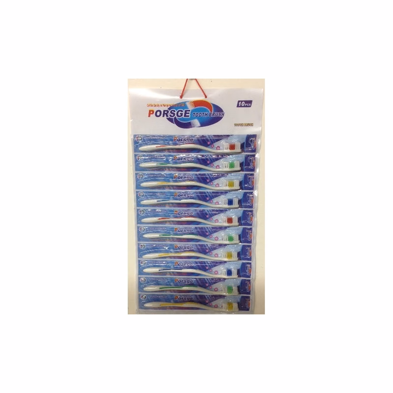 Toothbrushes - Assorted Flexible Handle 7"