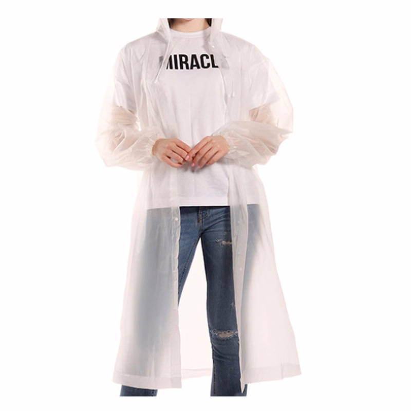 EVA Adult Inelastic Cuffs Raincoat