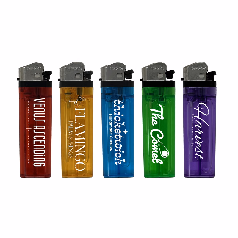 Crystal Clear Flint Cigarette Lighter