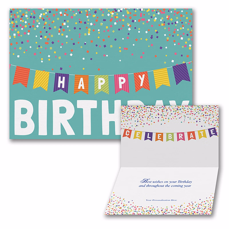 Banner Birthday Card