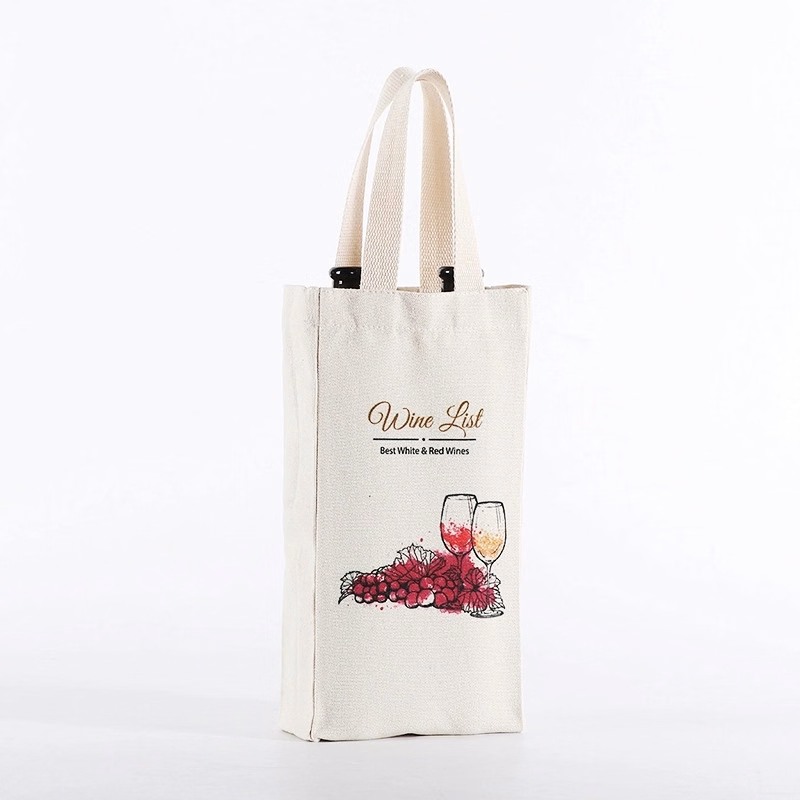 Promotion Two Bottle Canvas Wine Bags