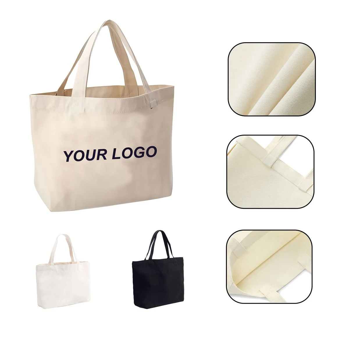 MOQ 20 PCS Canvas Tote Bag, custom tote bag with logo imprint 1