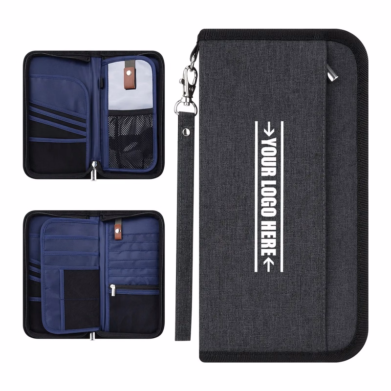 Upgraded RFID Travel Passport Wallet-L