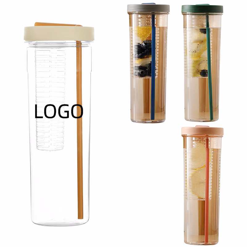 24 oz Plastic Bottle W/ Filter