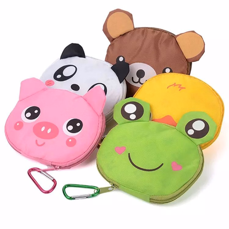 cute design Multifunctional foldable reusable shopping bag