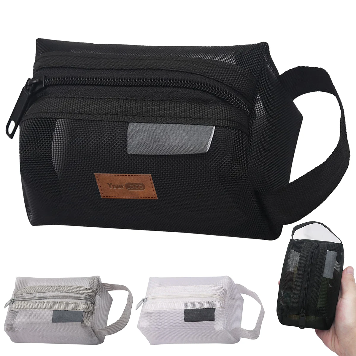 Nylon Mini Portable Mesh Storage Bag 1