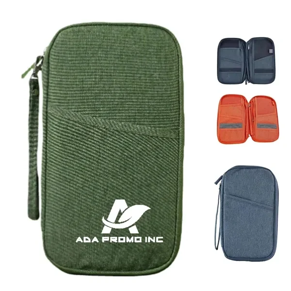 RFID Family Passport Wallet Holder Waterproof Document Organ 1