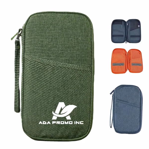 RFID Family Passport Wallet Holder Waterproof Document Organ