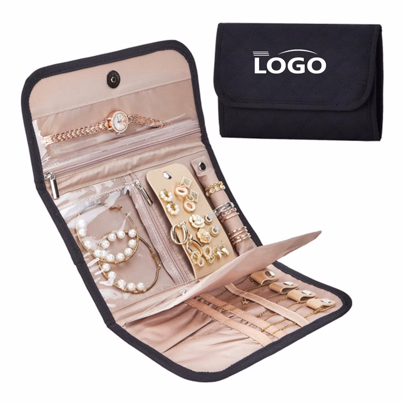 Travel Folding Jewelry Organizer Pouch