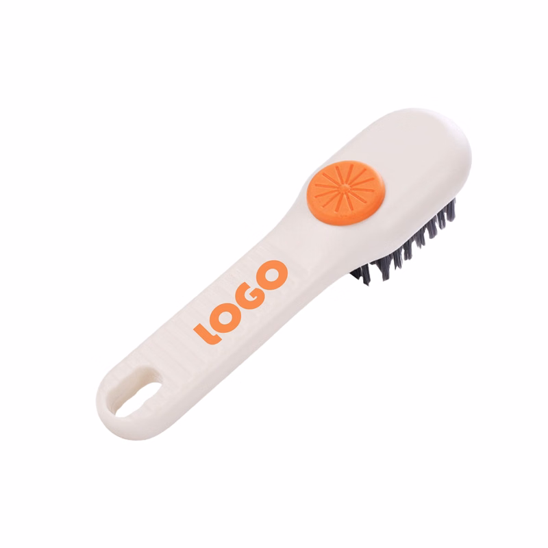 Shoe Brush With Cleaning Solution