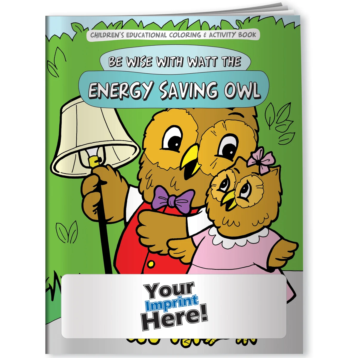Coloring Book - Be Wise with Watt the Energy Saving Owl 1
