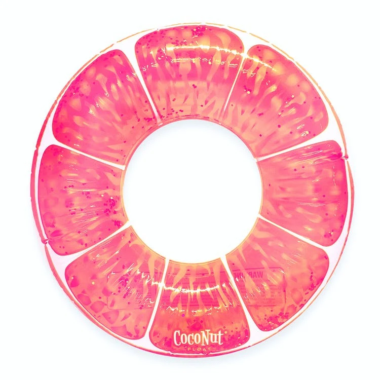 Pink Grapefruit Pool Floats 1