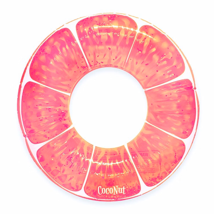 Pink Grapefruit Pool Floats