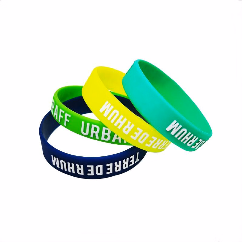 Embossed Silicone Bracelets