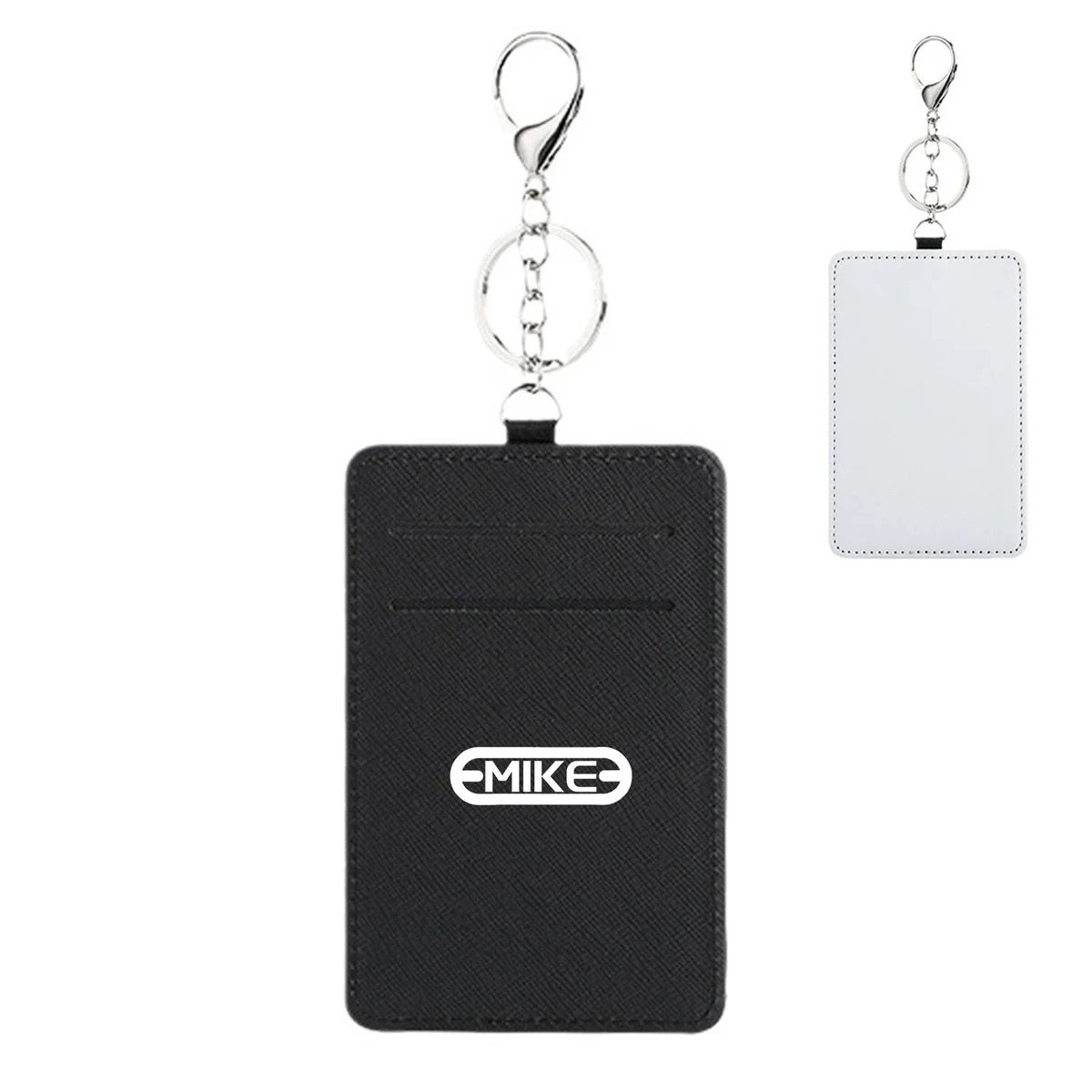 Pu Leather ld Badge Card Holder 1