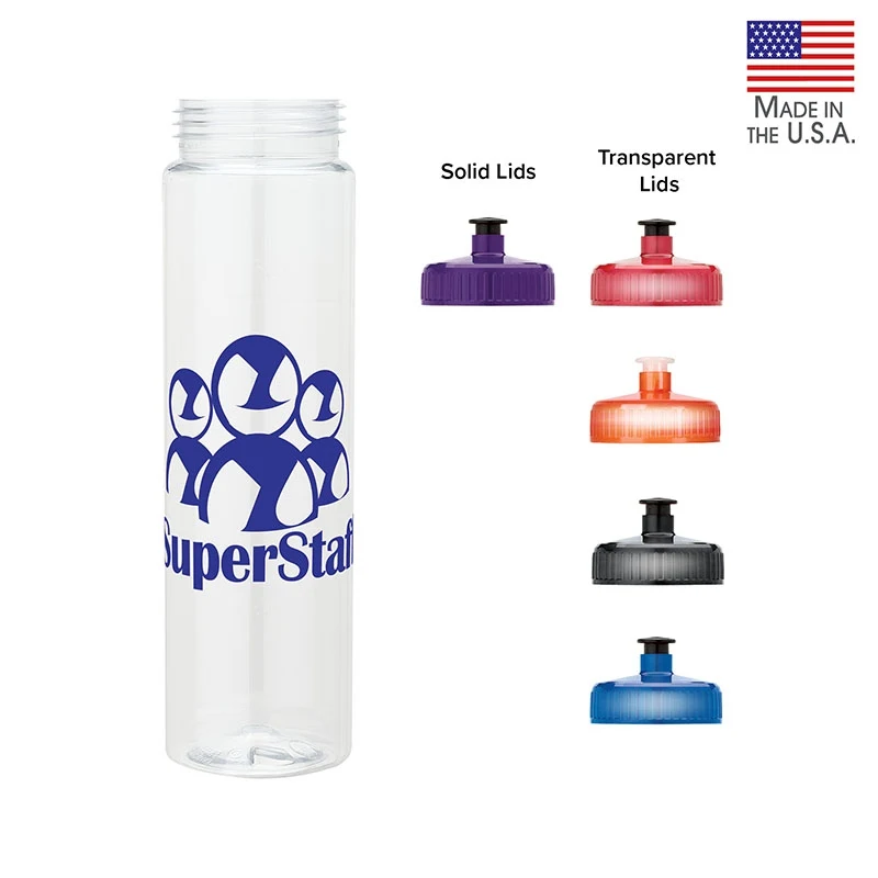 Laguna 32 oz. PET Bottle with Pull Spout Lid 1
