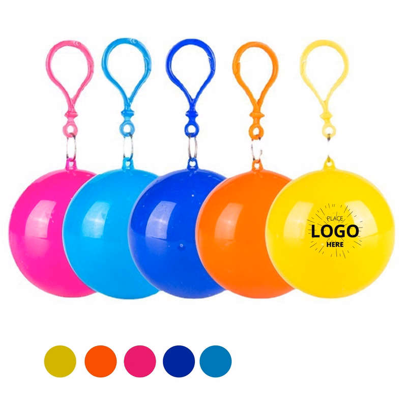 Unique spherical compression disposable emergency raincoat