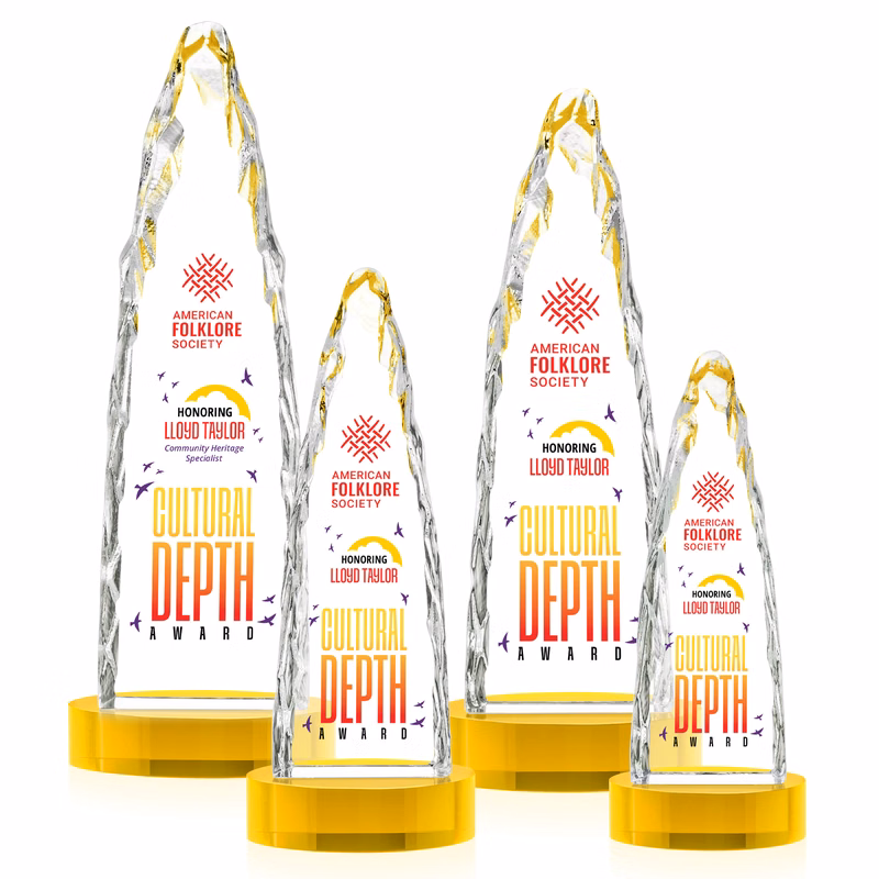 Goderich VividPrint™ Award on Base - Gold