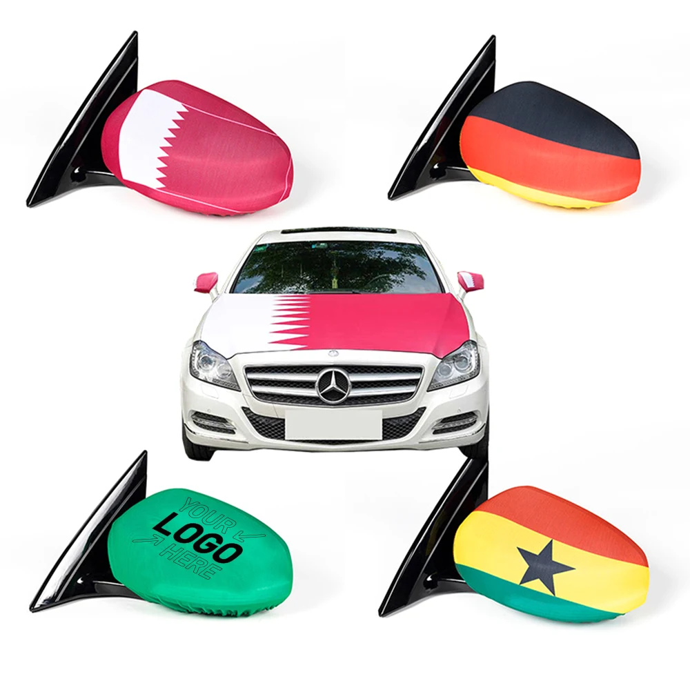 Qatar World Cup Customized Rear View Mirror Cover 1