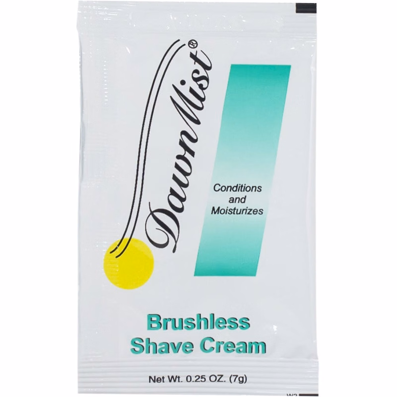 Shave Cream Packets - 0.25 oz 1000 Packets