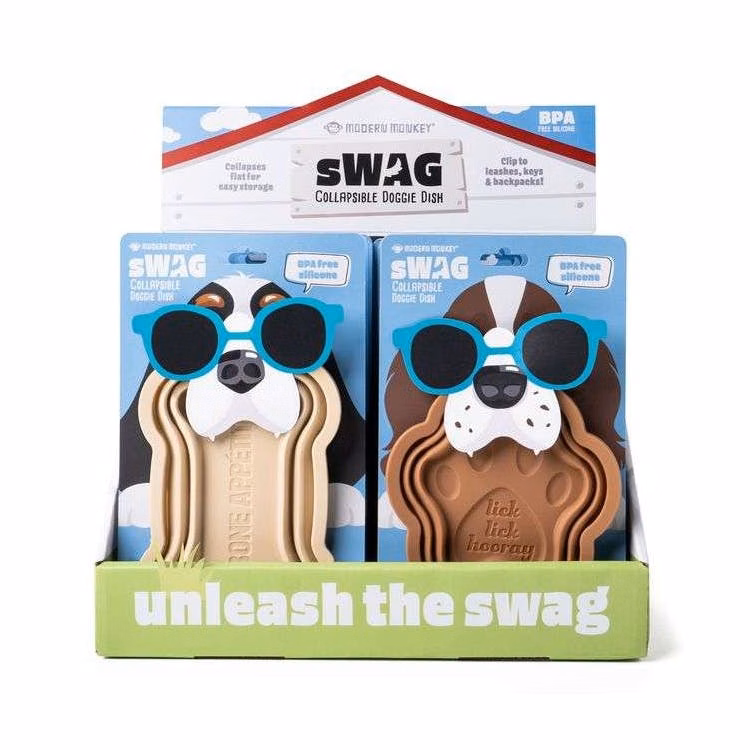 Collapsible Doggie Dish - Assorted Designs