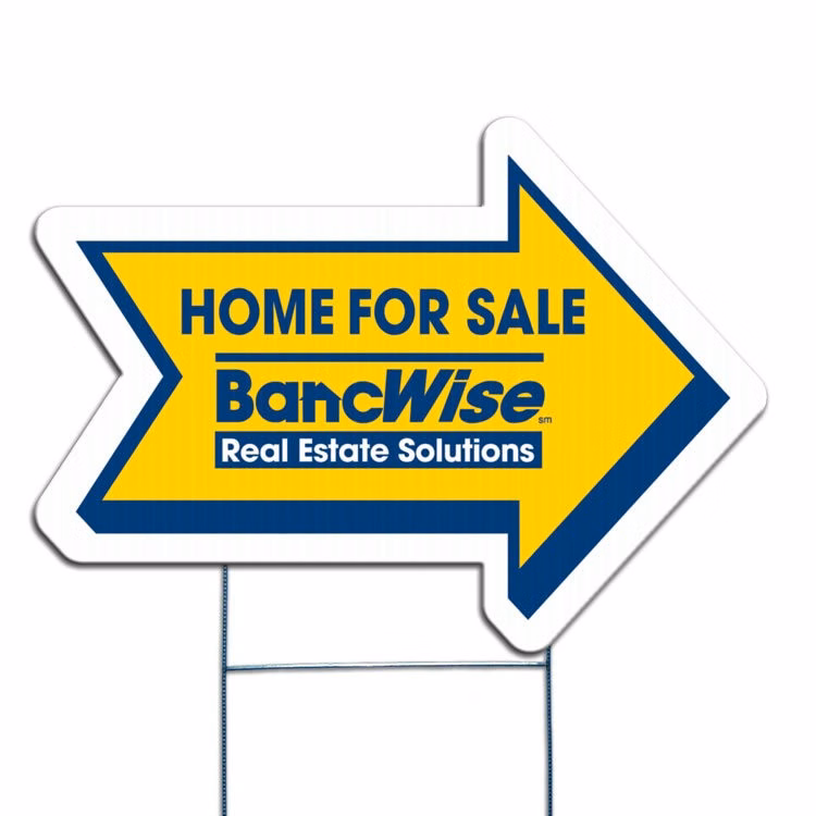 Arrow Yard Sign, Full Color