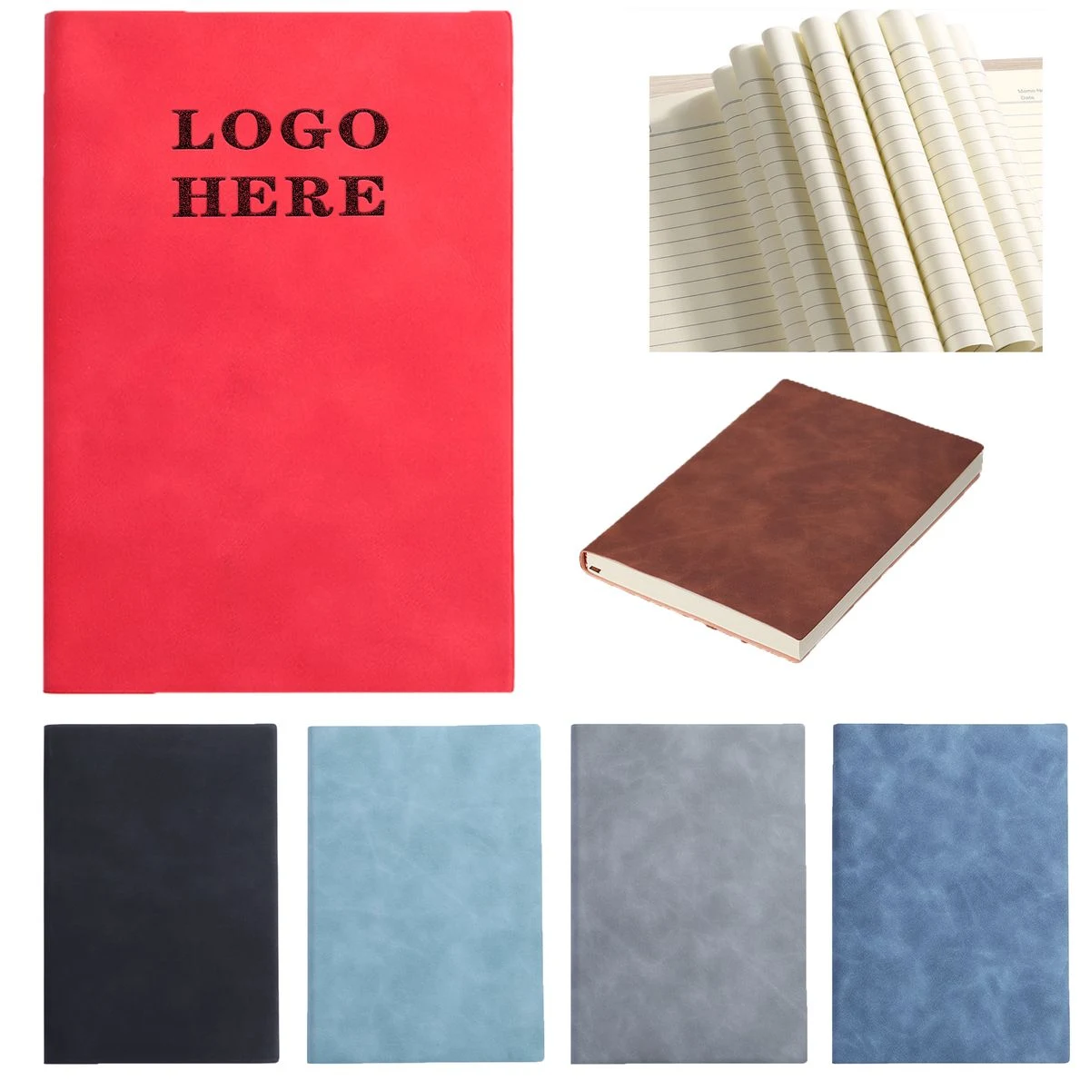 Durable Soft PU Leather Notebook For Corporate Promotional Gifts 1