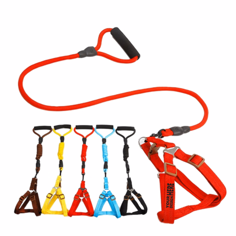 Outdoor Portable Foam Handle Pet Leash