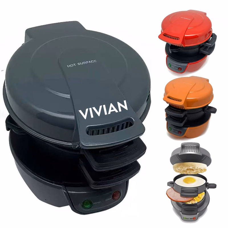 Dual-Sided Electric Burger Maker