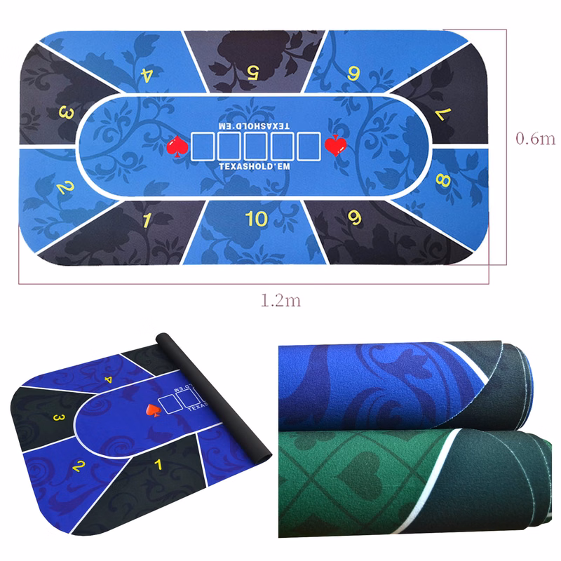Texas Holdem Poker Table Mat