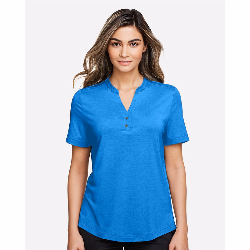 Women's JAQ Snap-Up Stretch Performance Polo - NE100W