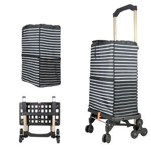 Folding Shopping Stair Climbing Cart 1