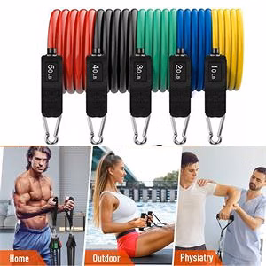 Resistance Tube Bands Set