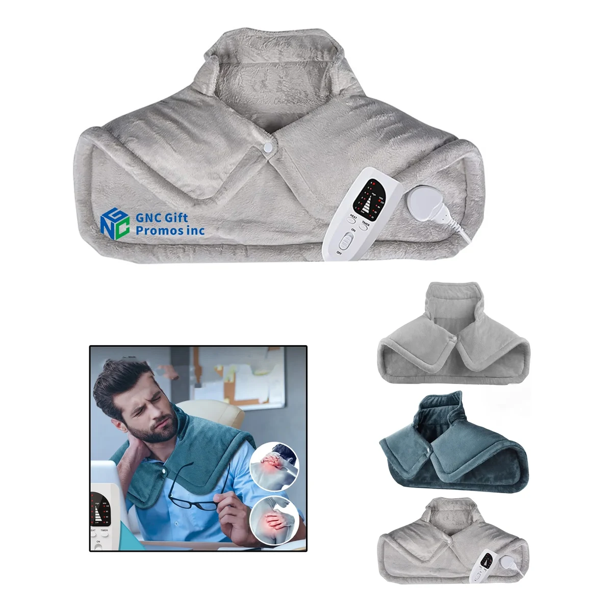 Heating Pad for Neck and Shoulders and Back 1