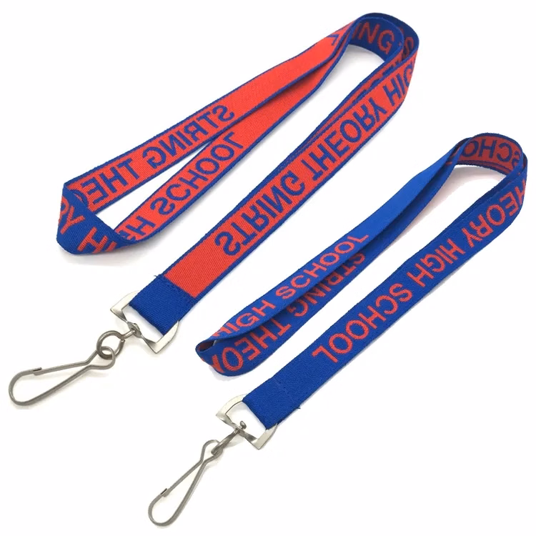 Jacquard Polyester Custom Lanyard