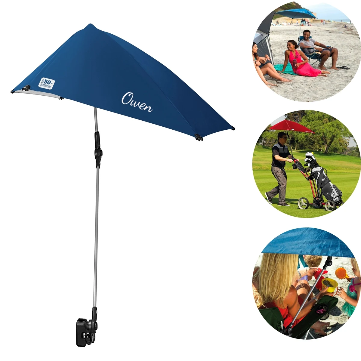Outdoor Sunshade Clip Umbrella 1