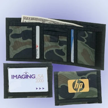 Nylon Tri-Fold Wallet 1